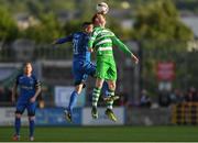 30 May 2017; Gary Shaw of Shamrock Rovers in action against Tim Clancy of Bray Wanderers during the SSE Airtricity League Premier Division match between Shamrock Rovers and Bray Wanderers at Tallaght Stadium in Tallaght, Dublin. Photo by Eóin Noonan/Sportsfile