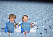 20 December 2011; Barry Neville, age 14, and Clare Nulty, age 13, from Castleknock GAA Club, in attendance at the GAA Games Development Conference  Launch. The Conference will take place on January 14th 2012 in Croke Park. Following on from the success of the 2010 Conference- which focused on issues related to the development of the child layer - the 2011 Conference will focus on issues related to the Youth Player (aged 13 - 18 years). Croke Park, Dublin. Picture credit: Brian Lawless / SPORTSFILE
