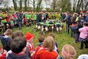 22 December 2011; A general view of Munster scrum practice at squad training ahead of their Celtic League game against Connacht on Monday. Munster Rugby Squad Training, Kilballyowen Park, Bruff, Co. Limerick. Picture credit: Diarmuid Greene / SPORTSFILE