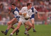 19 July 1998; Brian Lacey of Kildare gets away from David Sweeney of Laois during the Bank of Ireland Leinster Senior Football Championship Semi-Final match between Kildare and Laois at Croke Park, Dublin. Photo by Brendan Moran/Sportsfile