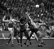 25 October 1987; Action from the International Rules Series Second Test match between Ireland and Australia at Croke Park in Dublin. Photo by Ray McManus/Sportsfile