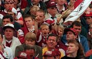 27 September 1998; Galway supporters at the Bank of Ireland All-Ireland Senior Football Championship Final match between Kildare and Galway at Croke Park in Dublin. Photo by Matt Browne/Sportsfile
