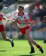 23 August 1998; Joe Brolly of Derry during the Bank of Ireland All-Ireland Senior Football Championship Semi-Final match between Derry and Galway at Croke Park in Dublin. Photo by Ray McManus/Sportsfile