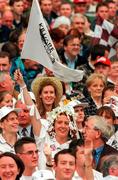 27 September 1998; Kildare fans during the Bank of Ireland All-Ireland Senior Football Championship Final match between Kildare and Galway at Croke Park in Dublin. Photo by David Maher/Sportsfile