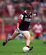 23 August 1998; Michael Donnellan of Galway during the Bank of Ireland All-Ireland Senior Football Championship Semi-Final match between Derry and Galway at Croke Park in Dublin. Photo by Ray McManus/Sportsfile