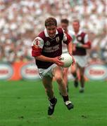 27 September 1998; Michael Donnellan during the Bank of Ireland All-Ireland Senior Football Championship Final match between Kildare and Galway at Croke Park in Dublin. Photo by Brendan Moran/Sportsfile