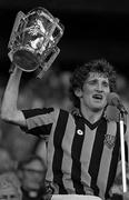 4 September 1983; Kilkenny captain Liam Fennelly lifts the Liam MacCarthy Cup after the All-Ireland Senior Hurling Championship Final match between Kilkenny and Cork at Croke Park in Dublin. Photo by Ray McManus/Sportsfile