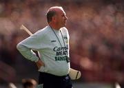13 September 1998; Offaly manager Michael Bond during the Guinness All-Ireland Senior Hurling Championship Final match between Kilkenny and Offaly at Croke Park in Dublin. Photo by David Maher/Sportsfile