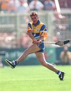 9 August 1998; PJ O'Connell of Clare during the Guinness All-Ireland Senior Hurling Championship Semi-Final match between Clare and Offaly at Croke Park in Dublin. Photo by Ray McManus/Sportsfile