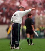 27 September 1998; Kildare manager Mick O'Dwyer during the Bank of Ireland All-Ireland Senior Football Championship Final match between Kildare and Galway at Croke Park in Dublin. Photo by Ray McManus/Sportsfile