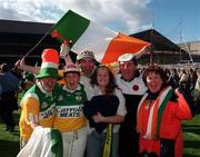 13 September 1998; Offaly supporters after the Guinness All-Ireland Senior Hurling Championship Final match between Kilkenny and Offaly at Croke Park in Dublin. Photo by Ray McManus/Sportsfile