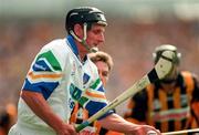 16 August 1998; Seán Cullinane of Waterford in action against Charlie Charter of Kilkenny during the Guinness All-Ireland Senior Hurling Championship Semi-Final match between Kilkenny and Waterford at Croke Park in Dublin. Photo by Matt Browne/SPORTSFILE