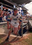 16 August 1998; Seán Cullinane of Waterford makes his way to the pitch before the Guinness All-Ireland Senior Hurling Championship Semi-Final match between Kilkenny and Waterford at Croke Park in Dublin. Photo by Matt Browne/Sportsfile
