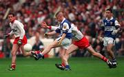 27 September 1998; Paudge Leonard of Laois in action against Ryan O'Neill of Tyrone during the All-Ireland Minor Football Championship Final between Laois and Tyrone at Croke Park in Dublin. Photo by Ray McManus/Sportsfile