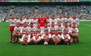 27 September 1998; The Tyrone squad before the All-Ireland Minor Football Championship Final between Laois and Tyrone at Croke Park in Dublin. Photo by Ray McManus/Sportsfile