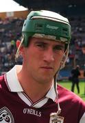29 August 1998; Galway captain Vinnie Maher before the All-Ireland U21 Hurling Championship Semi-Final match between Kilkenny and Galway at Semple Stadium in Thurles, Tipperary. Photo by Ray Lohan/Sportsfile