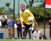 3 June 2002; Jason McAteer during a Republic of Ireland training session in Chiba, Japan. Photo by David Maher/Sportsfile