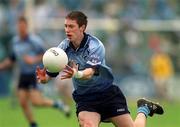 1 June 2002; Barry Cahill of Dublin during the Bank of Ireland Leinster Senior Football Championship Quarter-Final match between Wexford and Dublin at Dr. Cullen Park in Carlow. Photo by Damien Eagers/Sportsfile