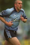 1 June 2002; Tom Mulligan of Dublin during the Bank of Ireland Leinster Senior Football Championship Quarter-Final match between Wexford and Dublin at Dr. Cullen Park in Carlow. Photo by Damien Eagers/Sportsfile