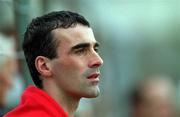 2 June 2002; Jim McGuinness of Donegal during the Bank of Ireland Ulster Senior Football Championship Quarter-Final match between Donegal and Down at MacCumhail Park in Ballybofey, Donegal. Photo by Damien Eagers/Sportsfile
