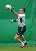 4 June 2002; Shay Given during a Republic of Ireland training session in Chiba, Japan. Photo by David Maher/Sportsfile