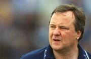 1 June 2002; Dublin manager Tommy Lyons during the Bank of Ireland Leinster Senior Football Championship Quarter-Final match between Wexford and Dublin at Dr. Cullen Park in Carlow. Photo by Damien Eagers/Sportsfile