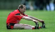 2 June 2002; Mickey Linden of Down during the Bank of Ireland Ulster Senior Football Championship Quarter-Final match between Donegal and Down at MacCumhail Park in Ballybofey, Donegal. Photo by Damien Eagers/Sportsfile