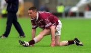 2 June 2002; Fergal Wilson of Westmeath during the Bank of Ireland Leinster Senior Football Championship Quarter-Final match between Meath and Westmeath at O'Moore Park in Portlaoise, Laois. Photo by Pat Murphy/Sportsfile