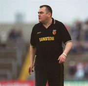 2 June 2002; Antrim manager Brian White during the Bank of Ireland Ulster Senior Football Championship Quarter-Final match between Antrim and Derry at Casement Park in Belfast. Photo by Brian Lawless/Sportsfile
