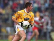 2 June 2002; Gearoid Adams of Antrim during the Bank of Ireland Ulster Senior Football Championship Quarter-Final match between Antrim and Derry at Casement Park in Belfast. Photo by Brian Lawless/Sportsfile