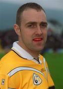 2 June 2002; Joe Quinn of Antrim during the Bank of Ireland Ulster Senior Football Championship Quarter-Final match between Antrim and Derry at Casement Park in Belfast. Photo by Brian Lawless/Sportsfile