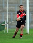 25 May 2002; Graham Clarke of Down during the Guinness Ulster Senior Hurling Championship Semi-Final match between Down and Derry at Casement Park in Belfast. Photo by Damien Eagers/Sportsfile