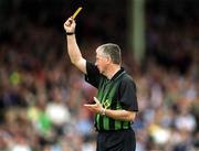 2 June 2002; Referee Niall Barrett during the Bank of Ireland Connacht Senior Football Championship Semi-Final match between Mayo and Galway at MacHale Park in Castlebar, Mayo. Photo by Aoife Rice/Sportsfile