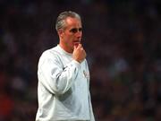 16 May 2002; Republic of Ireland manager Mick McCarthy during the International Friendly match between Republic of Ireland and Nigeria at Lansdowne Road in Dublin. Photo by David Maher/Sportsfile