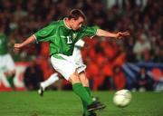 16 May 2002; David Connolly of Republic of Ireland during the International Friendly match between Republic of Ireland and Nigeria at Lansdowne Road in Dublin. Photo by David Maher/Sportsfile