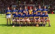 2 June 2002; The Tipperary panel prior to the Guinness Munster Senior Hurling Championship Semi-Final match between Tipperary and Limerick at Páirc U’ Chaoimh in Cork. Photo by Brendan Moran/Sportsfile