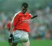 9 June 2002; Ronan Clarke of Armagh during the Bank of Ireland Ulster Senior Football Championship Semi-Final match between Armagh and Fermanagh at St TiernachÕs Park in Clones, Monaghan. Photo by Damien Eagers/Sportsfile