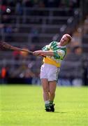 9 June 2002; Simon Whelahan of Offaly during the Guinness Leinster Senior Hurling Championship Semi-Final match between Kilkenny and Offaly at Semple Stadium in Thurles, Tipperary. Photo by Aoife Rice/Sportsfile