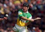 9 June 2002; Brian Whelahan of Offaly during the Guinness Leinster Senior Hurling Championship Semi-Final match between Kilkenny and Offaly at Semple Stadium in Thurles, Tipperary. Photo by Ray McManus/Sportsfile
