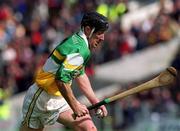 9 June 2002; Brian Whelahan of Offaly during the Guinness Leinster Senior Hurling Championship Semi-Final match between Kilkenny and Offaly at Semple Stadium in Thurles, Tipperary. Photo by Ray McManus/Sportsfile