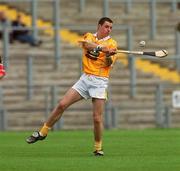 9 June 2002; Liam Watson of Antrim during the Guinness Ulster Senior Hurling Championship Final match between Antrim and Down at Casement Park in Belfast. Photo by Brian Lawless/Sportsfile