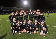 26 December 2011; The Aughrim RFC mini team. Celtic League, Leinster v Ulster, RDS, Ballsbridge, Dublin. Picture credit: David Maher / SPORTSFILE