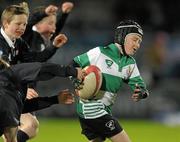 26 December 2011; Balbriggan RFC, Co. Dublin, in action against Aughrim RFC, Co. Wicklow, during the half-time mini-games. Celtic League, Leinster v Ulster, RDS, Ballsbridge, Dublin. Picture credit: David Maher / SPORTSFILE