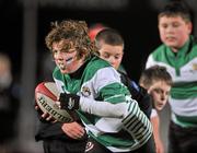 26 December 2011; Aughrim RFC mini rugby in action against against Balbriggan RFC mini rugby. Celtic League, Leinster v Ulster, RDS, Ballsbridge, Dublin. Picture credit: David Maher / SPORTSFILE