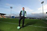 28 December 2011; Stephen Kenny after he was introduced as the new manager of Shamrock Rovers FC. Tallaght Stadium, Tallaght, Dublin. Picture credit: David Maher / SPORTSFILE