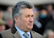 28 December 2011; Trainer Paul Nicholls in the parade ring after the Star Best For Racing Coverage Rated Hurdle. Leopardstown Christmas Racing Festival 2011, Leopardstown Racecourse, Leopardstown, Dublin. Picture credit: Barry Cregg / SPORTSFILE