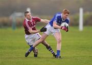 24 December 2011; Darragh O'Sullivan, St. Mary's, in action against Denis 'Shine' O'Sullivan, Dromid Pearses. South Kerry Senior Football Championship Final, St. Mary's v Dromid Pearses, Waterville Sportsfield, Waterville, Co. Kerry. Picture credit: Stephen McCarthy / SPORTSFILE