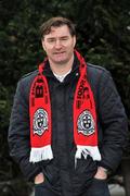 31 December 2011; Aaron Callaghan after he was appointed as the new Bohemian F.C. first team manager. Lexlip, Co. Kildare. Picture credit: David Maher / SPORTSFILE