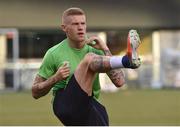 31 May 2017; James McClean of Republic of Ireland during a press conference at the MetLife Stadium, New Jersey, USA. Photo by David Maher/Sportsfile