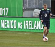 31 May 2017; James McClean of Republic of Ireland during squad training at the MetLife Stadium, New Jersey, USA. Photo by David Maher/Sportsfile